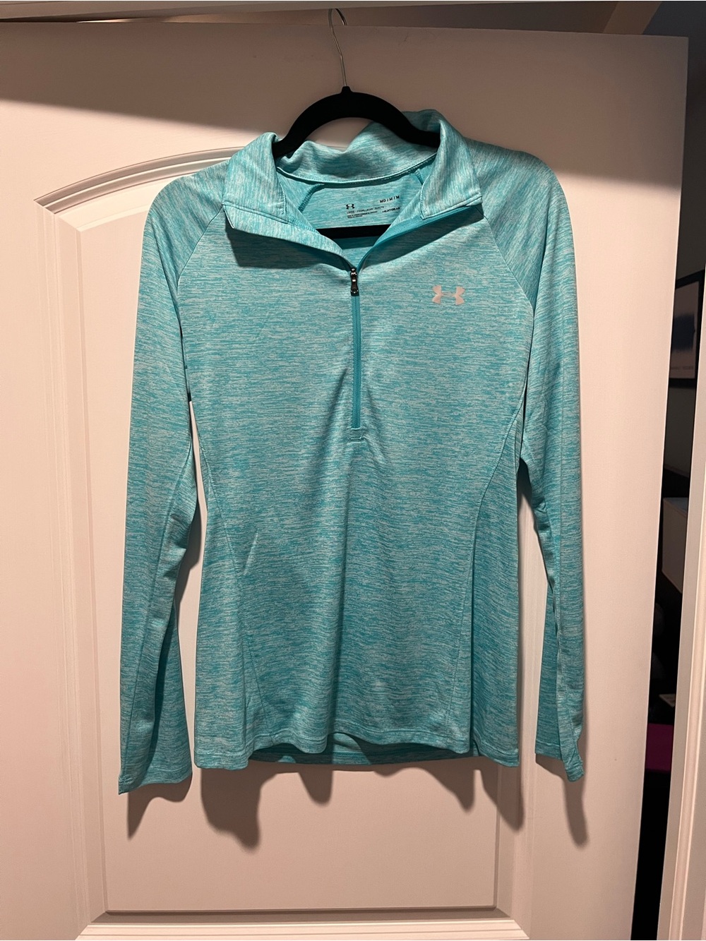 Under Armour Women’s Teal Quarter-Zip Performance Pullover